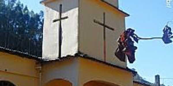 Igreja de Santa Brbara em Muniz Freire-ES-Foto:Sergio Falcetti