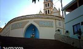 Rio Bananal - Igreja Matriz de Santo Antnio em Rio Bananal-ES-Foto:Sergio Falcetti