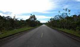 Balbina - Balbina-AM-Estrada de acesso ao lago da UHE-Foto:Renato Lins