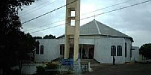 Igreja Matriz de So Pedro em Vila Pavo-ES-Foto:Sergio Falcetti