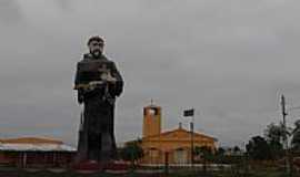 Boca do Acre - Imagem e Igreja de So Francisco em Boca do Acre-AM-Foto:olintocristo