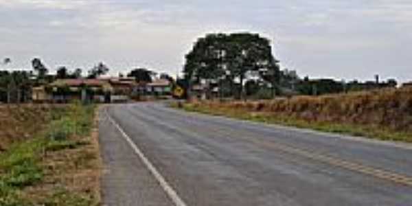 Chegando  cidade de Diolndia-Foto:Arolldo Costa Olivei