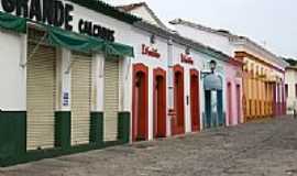 Gois - Rua do Comrcio em Gois-Foto:Beatriz Barreto Tane
