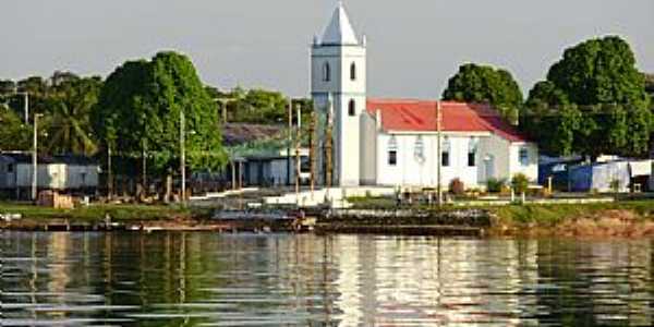 Carvoeiro-AM-Santurio de Santo Alberto de Trapani e Rio Negro-Foto:Wilmar Santin