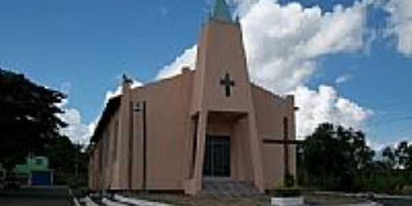 Igreja Catlica de Mairipotaba-Foto:Arolldo Costa Olivei