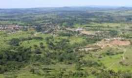 Morro Agudo de Gois - Vista da Cidade de cima do Morro Agudo, Por Ronaldo de S