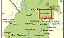 Niquelndia - Mapa de Localizao - Niquelndia-GO