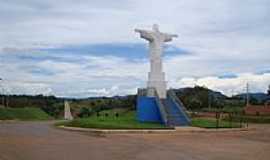 Nova Iguau de Gois - Cristo Redentor na entrada da cidade-Foto:demacedo.marcio 