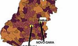 Novo Gama - Mapa de Localizao - Novo Gama-GO