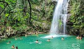 Santa Brbara de Gois - Cachoeira Santa Brbara, a mais bela do Estado de Gois!