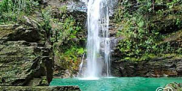 Cachoeira Santa Brbara, a mais bela do Estado de Gois!