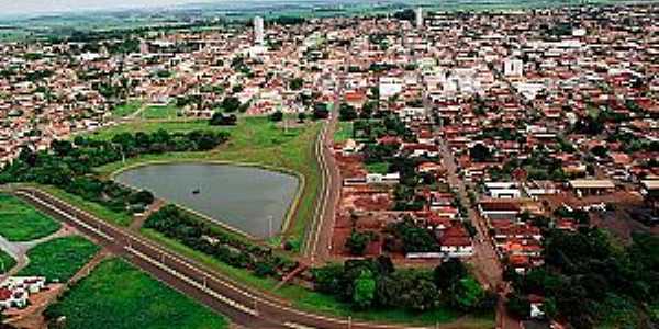 Santa Helena de Gois-GO-Vista area-Foto:santahelena.go.