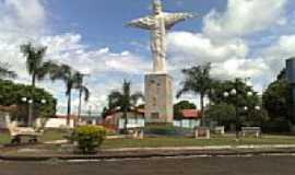 Santo Antnio da Barra - Cristo na entrada da cidade-Foto:Neander Moraes  