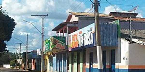 Taveira-GO-Rua comercial-Foto:Facebook