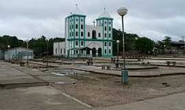 Japur - Japur-AM-Praa e Matriz de N.Sra.Aparecida-Foto:santelli