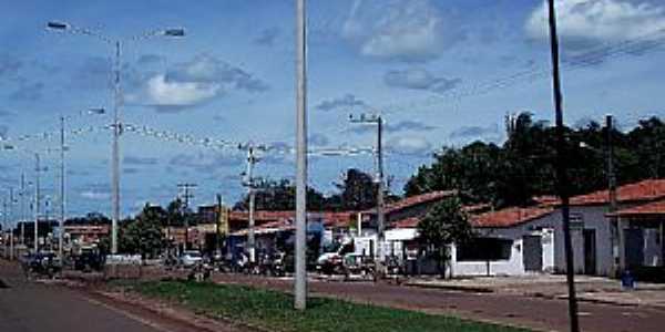 Alto Alegre do Maranho-MA-Rodovia BR-316 na entrada da cidade-Foto:J.WILSON