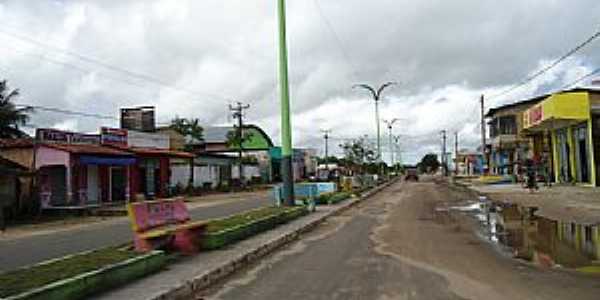 Amapá do Maranhão-MA-Avenida principal-Foto:PEDRO PAULO 