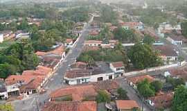 Anajatuba - Anajatuba-MA-Vista area do centro da cidade-Foto:Jos RS Muniz