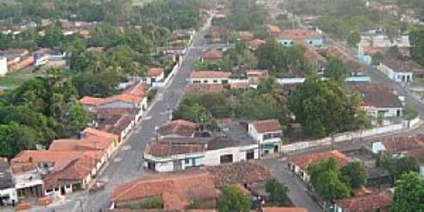 Anajatuba-MA-Vista area do centro da cidade-Foto:Jos RS Muniz