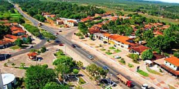 Bacabeira-MA-Vista area da cidade-Foto:geraldocastro.