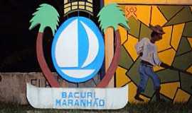 Bacuri - Bacuri-MA-Mural na Praa So Sebastio-Foto:Edilson Jr