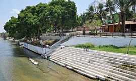 Balsas - Balsas-MA-Quiosque beira rio e a escadaria