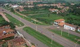 Bom Jardim - Bom Jardim-MA-Vista da Av.central e panormica da cidade-Foto:Max_Memria