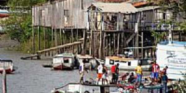 Desembarque de trabalhadores em Cndido Mendes-MA-Foto:Maurcio Leonardi