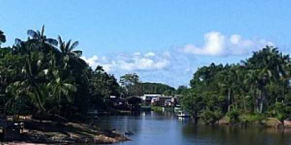 Mara-AM-Rio Japur e a cidade-Foto:Moises Pimentel