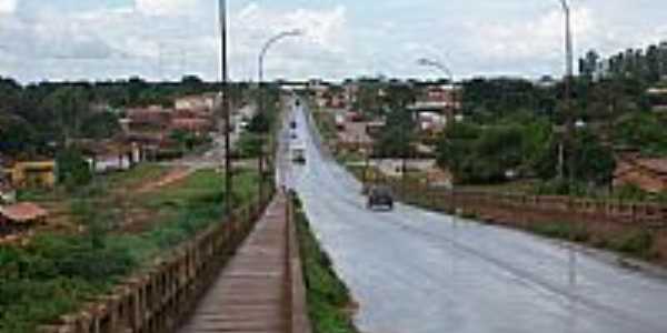 Estreito-MA-Vista da cidade  partir da Ponte JK,Rodovia Belm-Braslia-Foto:Nando Cunha