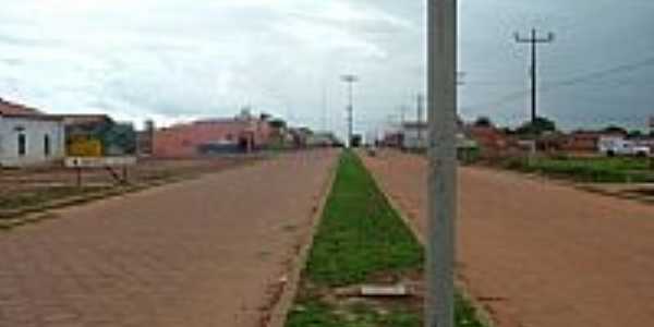 Avenida em Feira Nova do Maranho-MA-Foto:Site PMFNM