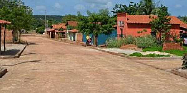 Frecheiras-MA-Rua do Bairro-Foto:Giva Ferreira