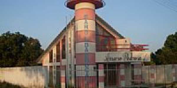 Farol da Educao Amaro Pedrosa em Lima Campos-Foto:Ribinha