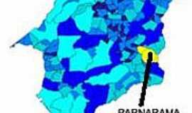 Parnarama - Mapa de Localizao - Parnarama-MA