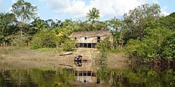 Novo Airo-AM-Casa ribeirinha-Foto:Eric Jain