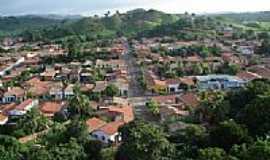 Poo de Pedras - Vista da Rua Lino Machado em Poo de Pedras-MA-Foto:100%POO