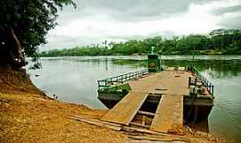 Ribeiro Azul - Ribeiro Azul-MA-Balsa da Capitania dos Portos-Foto:Alexander Galvo