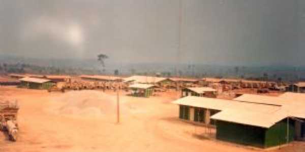 Acampamento da Firma Paranapanema, Brejo, em 1988, Construo da Ferrovia Norte Sul, Por joo rodrigues sousa filho