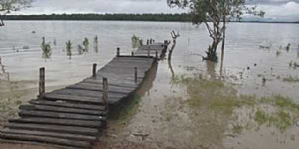 Serrano do Maranho-MA-Plataforma de pesca no rio Portinho na comunidade de Portinho-Foto:Jonhson Meiro Rodrigues