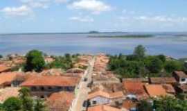 Viana - Vista do centro da cidade..., Por Tharciana Cutrim Muniz