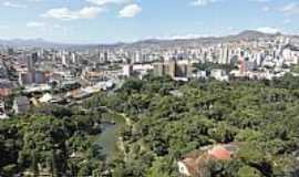 Belo Horizonte - Belo Horizonte-MG-Vista da cidade e parte do Parque Municipal-Foto:Paulo Yuji Takarada