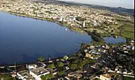 Boa Esperana - Bos Esperana-MG-Vista area da cidade e Lago de Furnas-Foto:boaesperancamg.wordpress.com