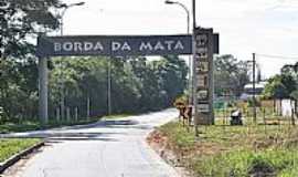 Borda da Mata - Borda da Mata-MG-Prtico de entrada da cidade-Foto:Jorge Siqueira