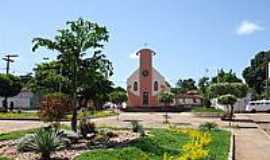 Braslia de Minas - Praa e Igreja do Rosrio-Foto:Faguiar
