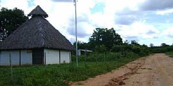 Caatinga-MG-Entrada do distrito-Foto:Denis Conrado