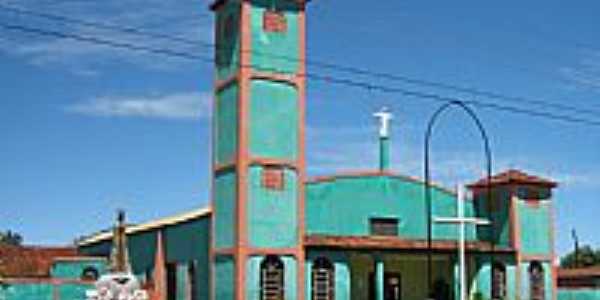 Igreja de N.Sra.Aparecida em Cachoeira Dourada-Foto:Altemiro Olinto Cris