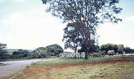 Caetanpolis - Caetanpolis-MG-Entrada da cidade-Foto:Rogrio Santos Pereira