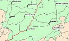 Camanducaia - Mapa de Localizao 