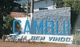 Cambu - Entrada da cidade de Cambu-MG-Foto:Salles