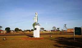 Campina Verde - Campina Verde-MG-Imagem de N.Sra.das Graas na entrada da cidade-Foto:pedro cesar